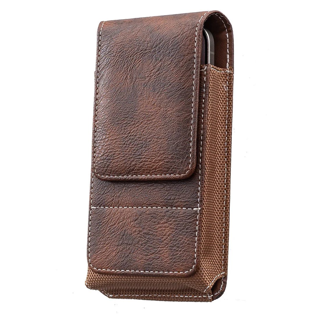 ⚡Großer Rabatt | Handy-Tasche für den Gürtel 📱 Lederholster mit mehreren Fächern und Kartenfach
