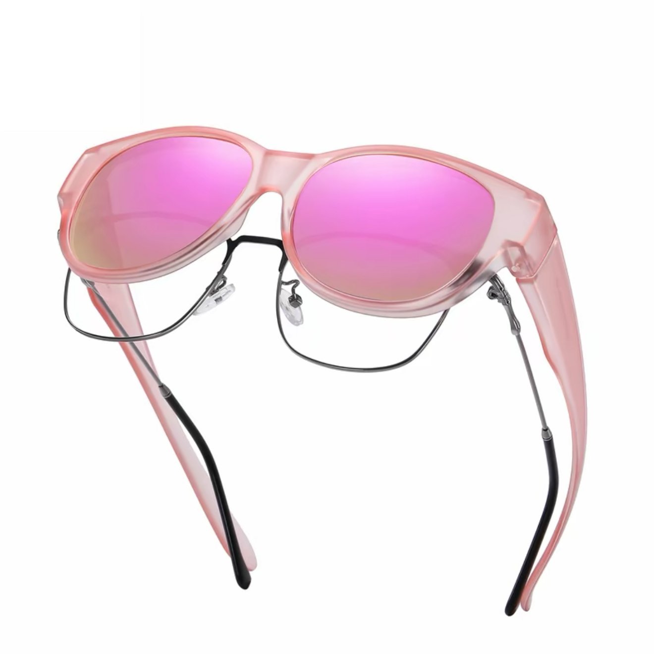 🕶 Neue Sonnenbrille im Cat-Eye-Stil in Übergröße, mit polarisierten Gläsern und UV400-Schutz