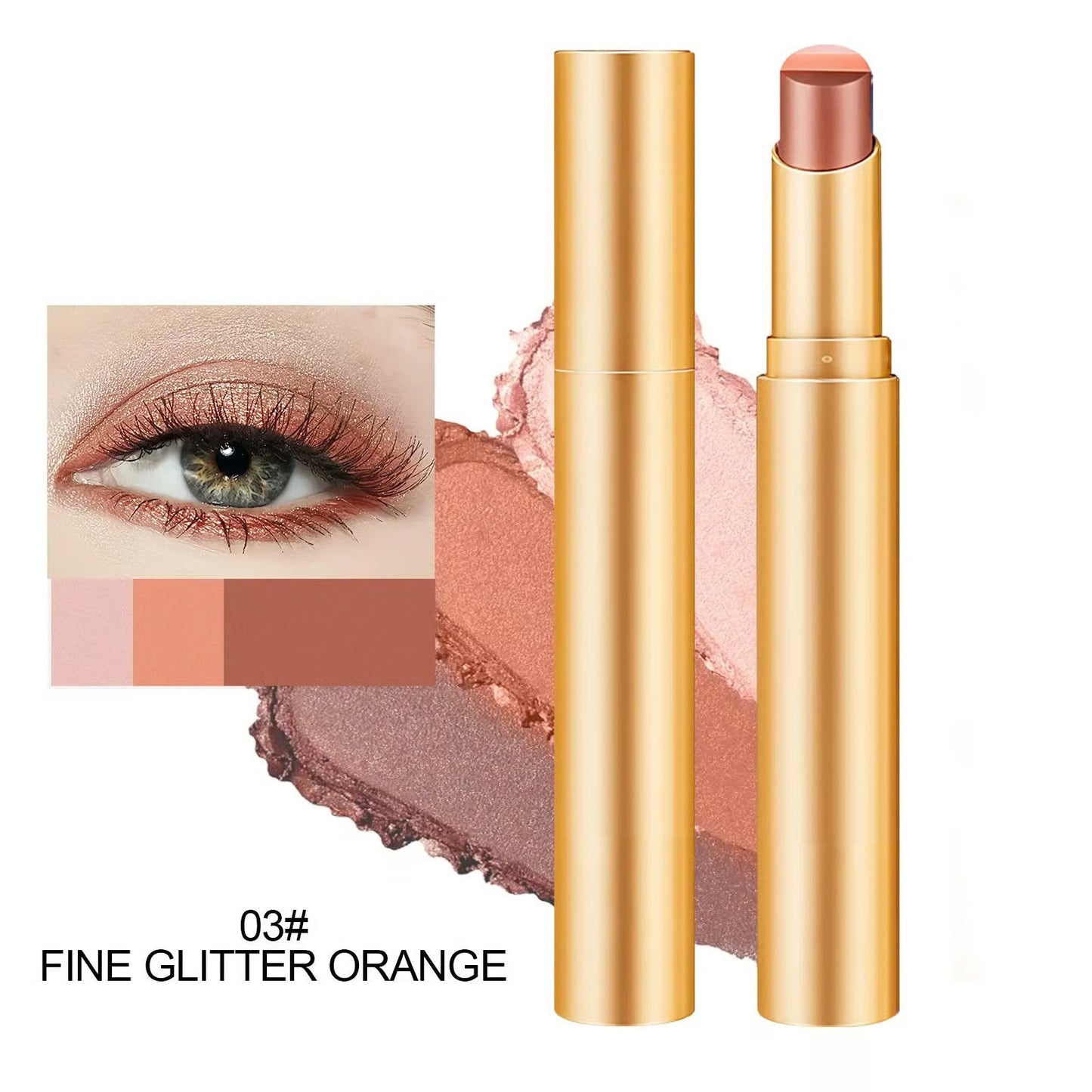 ✨3-Farben-Creme-Lidschattenstift | Geschmeidig und leicht zu verblenden