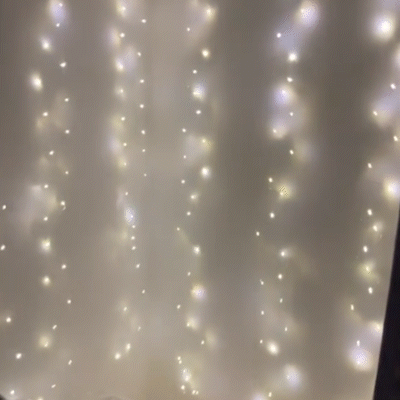 🎁Sichern Sie sich 49 % Rabatt im Weihnachtsschlussverkauf!🎅LED-Lichterkette, USB-betriebener LED-Lichtervorhang zum Verpacken von Geschenke