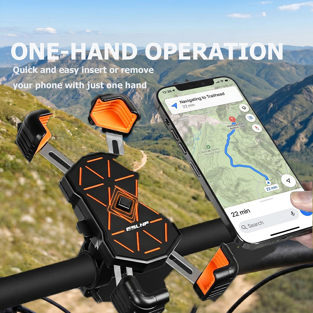 🚲Vibrationsarme 4-Klauen-Fahrrad-Handyhalterung