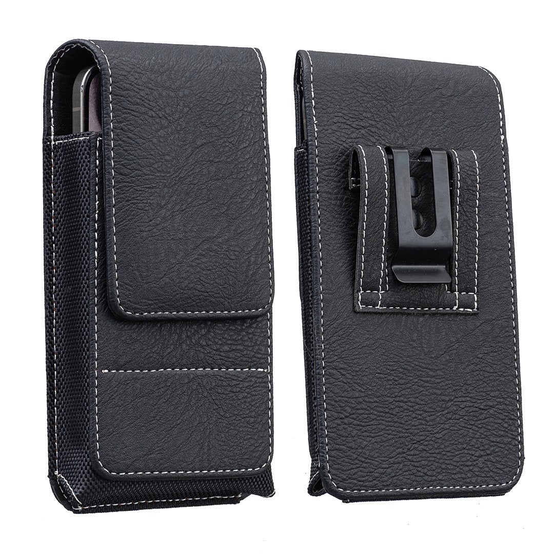 ⚡Großer Rabatt | Handy-Tasche für den Gürtel 📱 Lederholster mit mehreren Fächern und Kartenfach