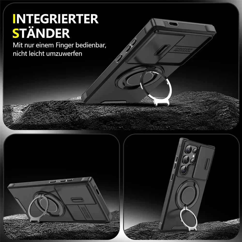 📱Premium-Armor-Schutzhülle mit Standfunktion für die Samsung Galaxy S-Serie