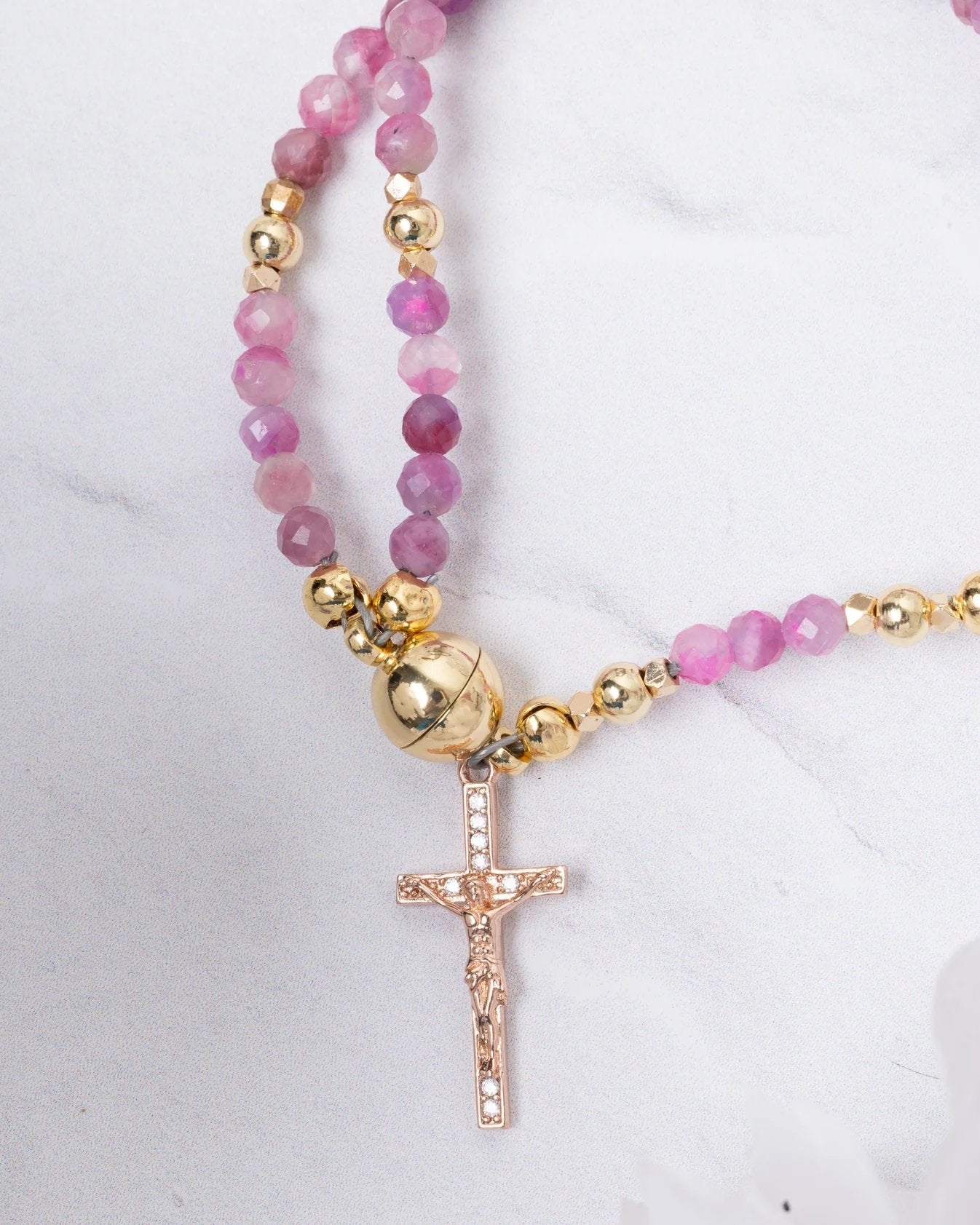 🔥 Befristetes Angebot – Die letzten 24 Stunden! 🔥 49 % Rabatt – ✝️ Handgefertigte Rosenkranz-Armbänder 📿