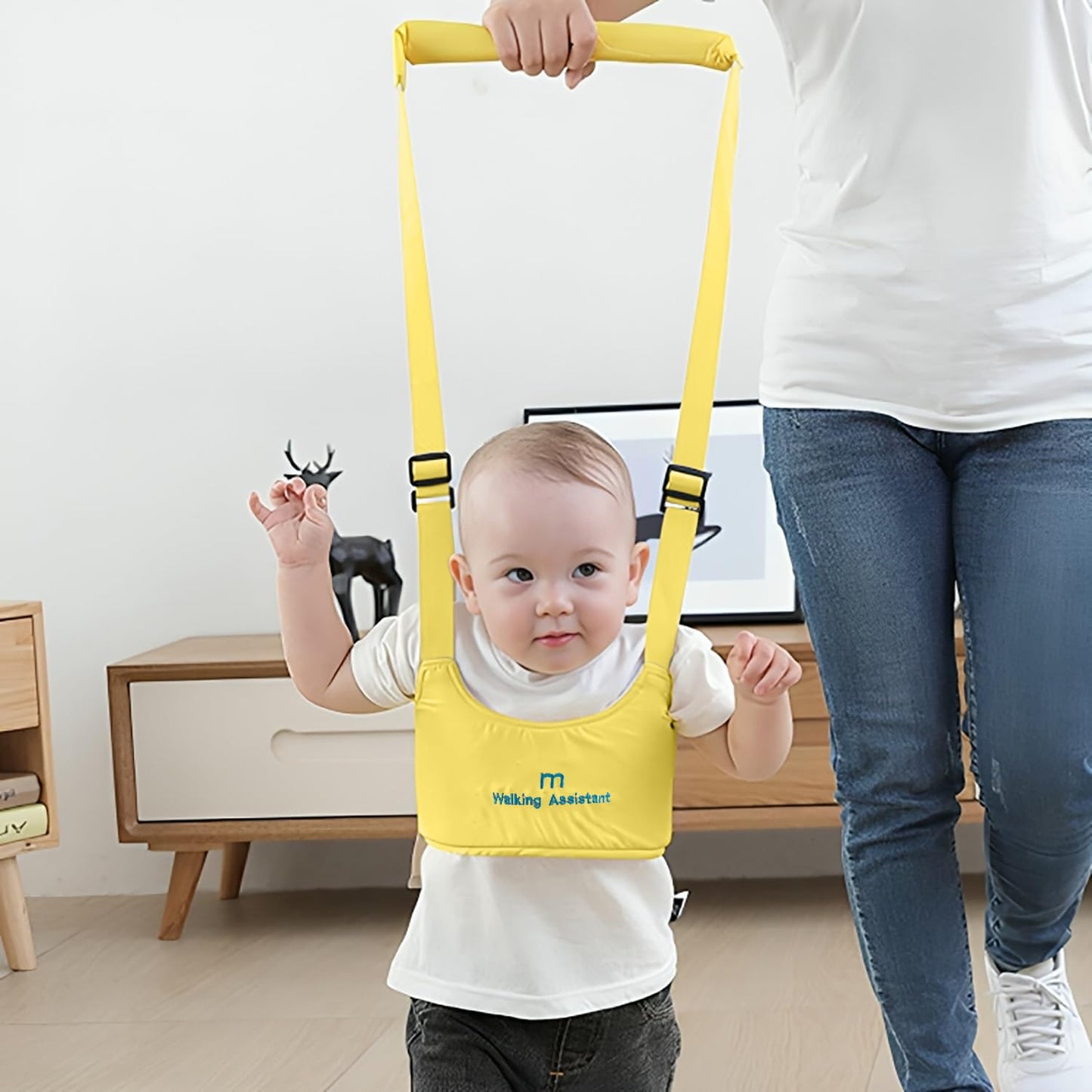 🍼 Kein Bücken, keine Angst vor Stürzen – lassen Sie Ihr Baby ganz entspannt laufen lernen. Eine sicherere Umgebung für Kleinkinder.👶🏻