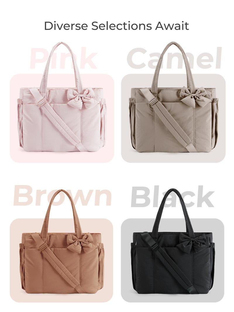 🎀 Bow-knot handbag (lightweight version), designed specifically for women.