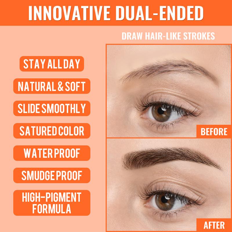 🌟 Erzielen Sie perfekte Augenbrauen – ✨ 4D-Augenbrauenstift – für natürliche, perfekte Augenbrauen und Eyeliner den ganzen Tag lang! 💁‍♀