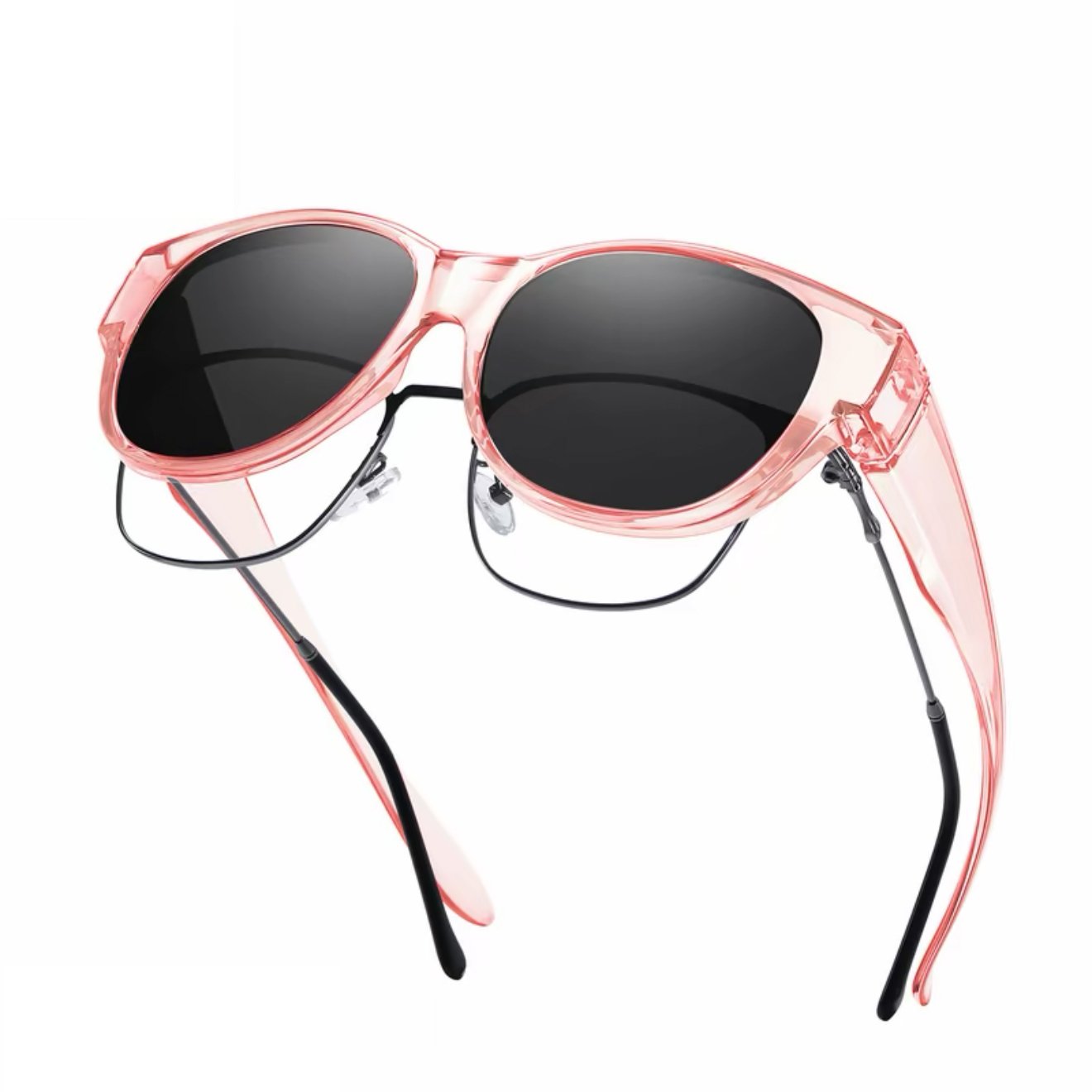 🕶 Neue Sonnenbrille im Cat-Eye-Stil in Übergröße, mit polarisierten Gläsern und UV400-Schutz