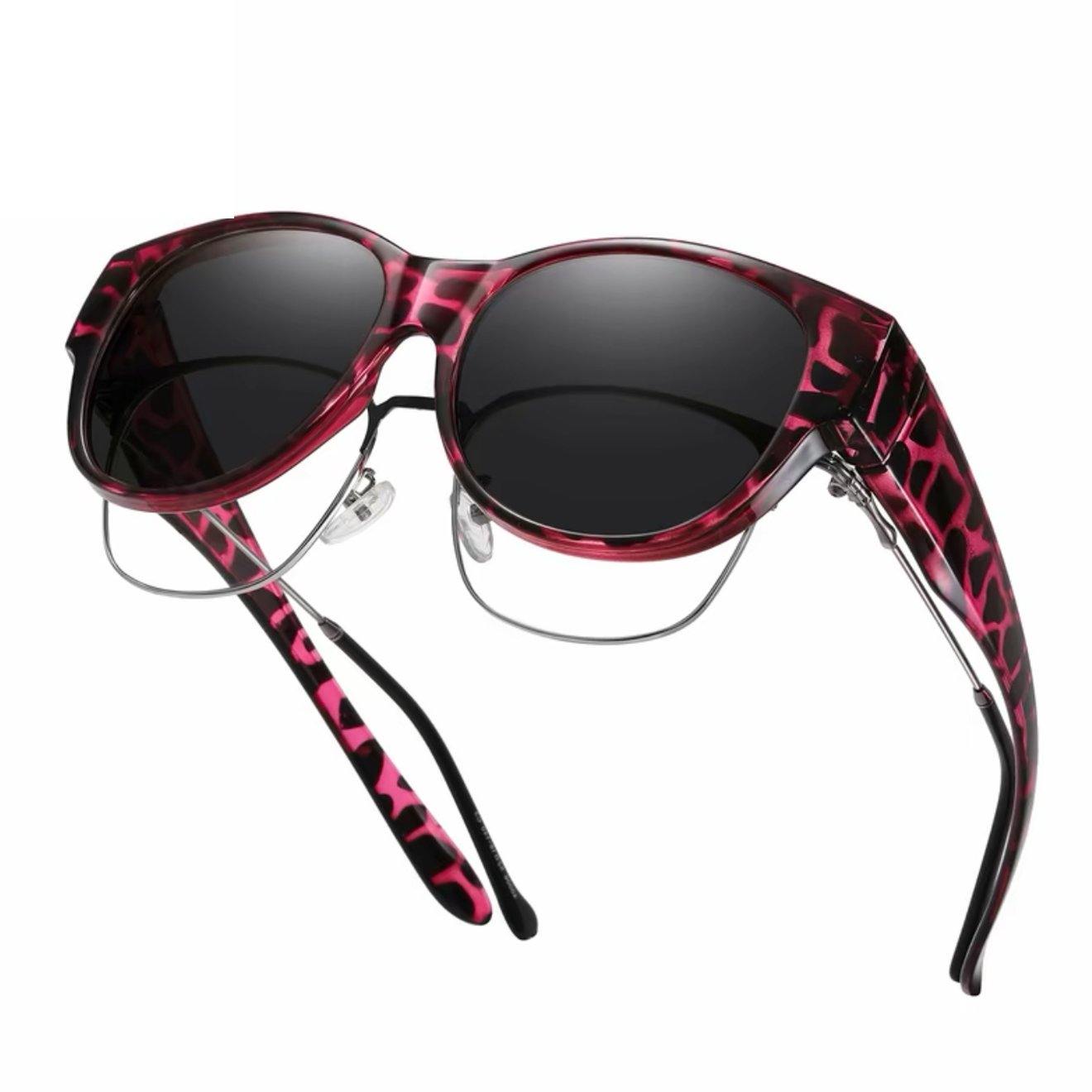 🕶 Neue Sonnenbrille im Cat-Eye-Stil in Übergröße, mit polarisierten Gläsern und UV400-Schutz