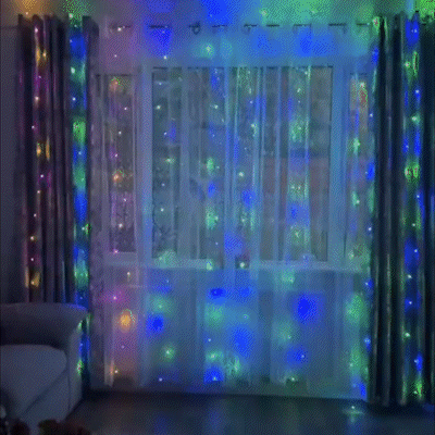 🎁Sichern Sie sich 49 % Rabatt im Weihnachtsschlussverkauf!🎅LED-Lichterkette, USB-betriebener LED-Lichtervorhang zum Verpacken von Geschenke