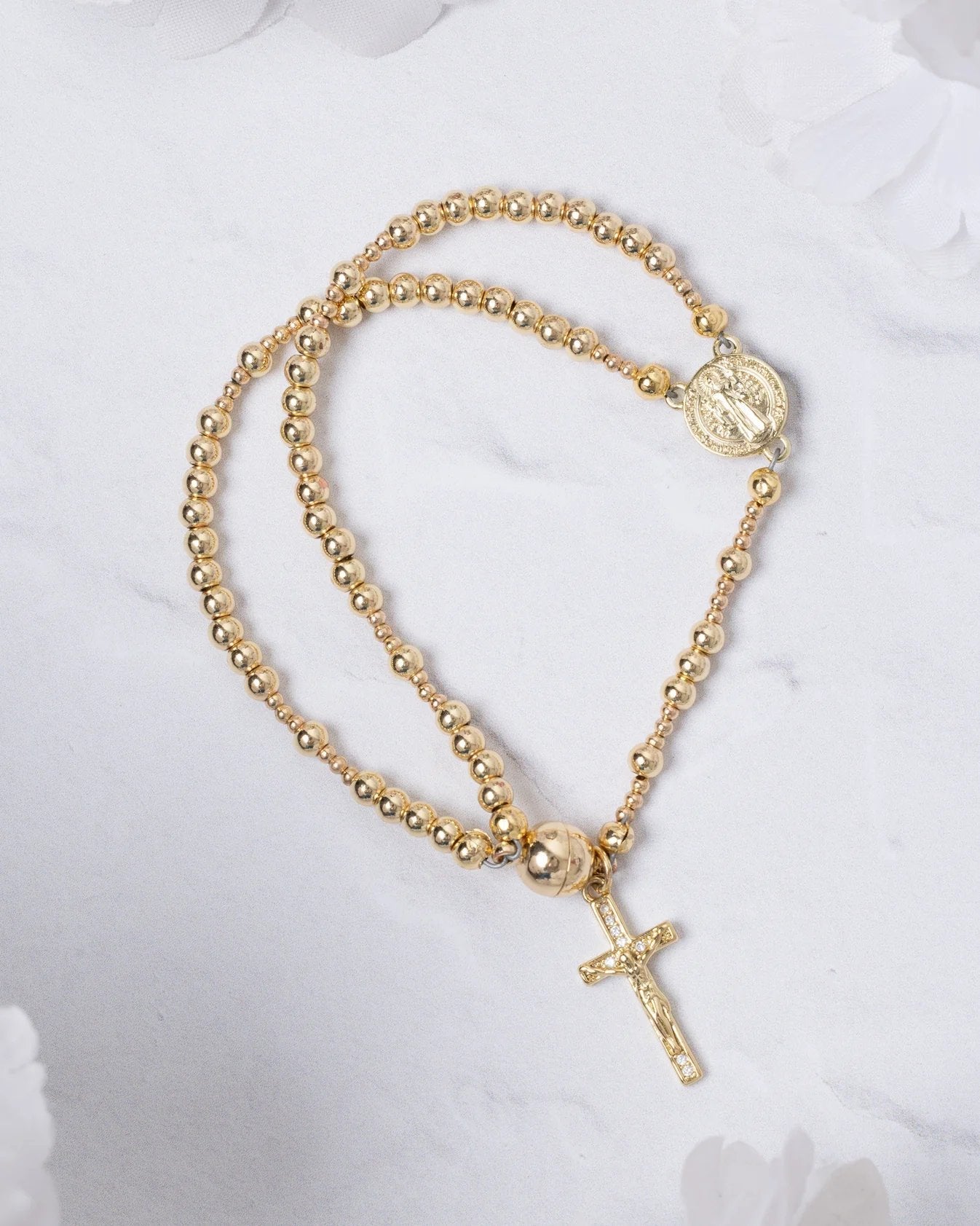 🔥 Befristetes Angebot – Die letzten 24 Stunden! 🔥 49 % Rabatt – ✝️ Handgefertigte Rosenkranz-Armbänder 📿
