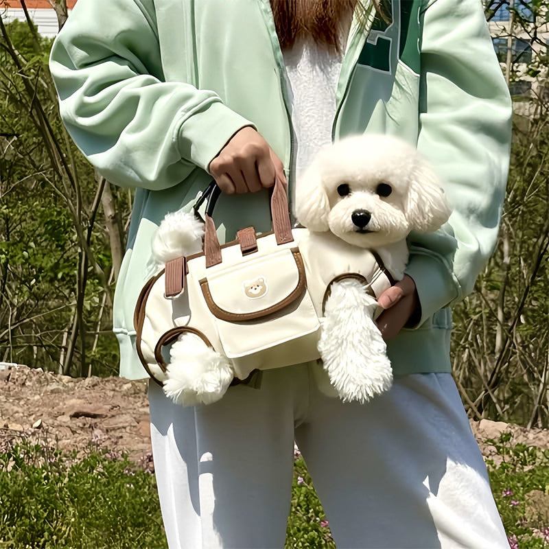 Tragbare, atmungsaktive Tragetasche und Rucksack für Haustiere