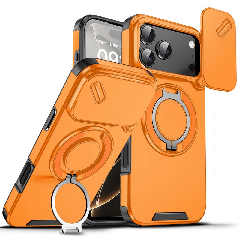 🔥 LETZ🔥TER TAG DER AKTION – 50 % RABATT 🔥 Magnetische Handyhülle mit Ringständer für iPhone