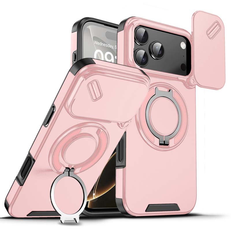 🔥 LETZ🔥TER TAG DER AKTION – 50 % RABATT 🔥 Magnetische Handyhülle mit Ringständer für iPhone