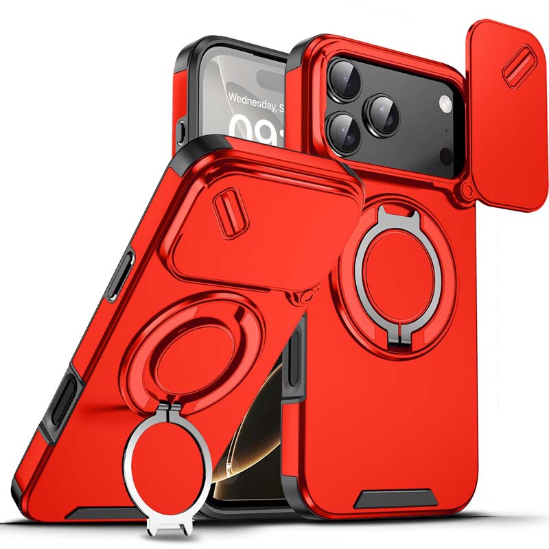 🔥 LETZ🔥TER TAG DER AKTION – 50 % RABATT 🔥 Magnetische Handyhülle mit Ringständer für iPhone