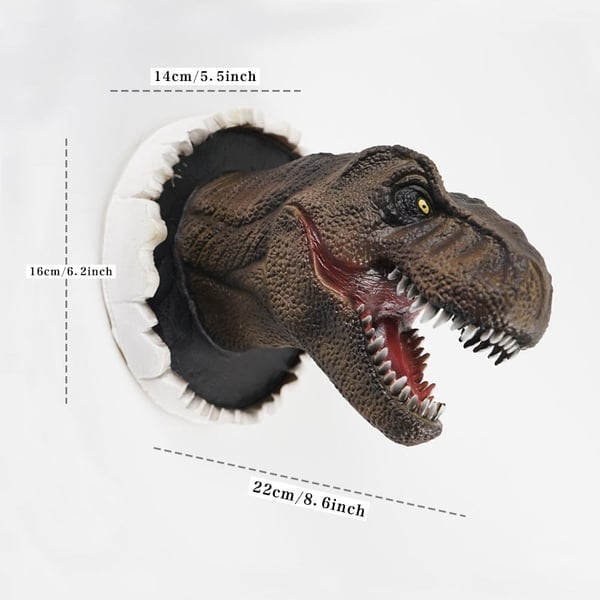 🎉3D-Dinosaurier-Wanddekoration🦖
