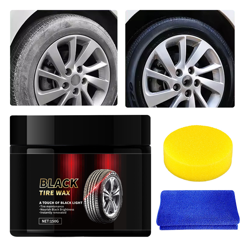🚗Set mit Reifenpolitur und Schutzwachs für sofortigen Glan👍✨