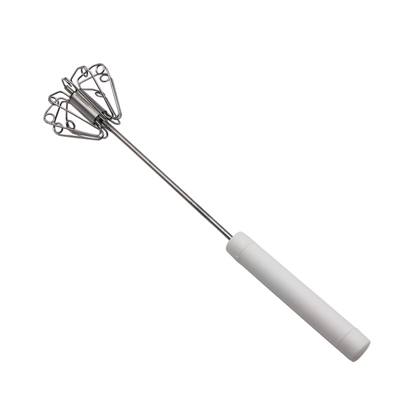 🍳Ein praktischer Helfer in der Küche! Druckquirl mit rutschfestem Griff, aus rostfreiem und strapazierfähigem Edelstahl – und das zu einem günstigen Preis!